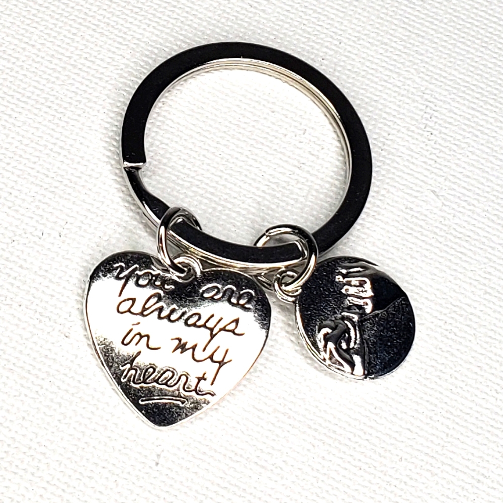 You Are Always In My Heart Pinky Swear Keychain